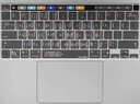 蓝盛 2022款苹果MacBook Pro13.3英寸键盘膜 M1/M2芯片款touch bar笔记本电脑快捷键功能保护膜 透明A2338 实拍图