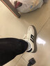 百丽李卿同款520礼物小白鞋男夏牛皮舒适厚底休闲板鞋A1160 黑尾翼 40 实拍图