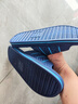 回力拖鞋男女款防滑凉拖居家浴室户外穿沙滩厚底耐磨HL3523-1兰色41码 实拍图