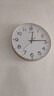 康巴丝（Compas）挂钟客厅钟表 简约石英钟表挂墙时钟 3294A 金色 实拍图