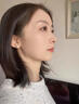 戚小米（QI XIAO MI）S999纯银淡水珍珠耳钉女养耳洞小耳环精致迷你耳骨钉足银小耳饰品 3mm白色珍珠耳钉一对【999足银】适合养耳 实拍图