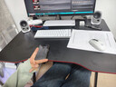 奥伦福特  电脑桌台式家用电竞游戏桌办公书桌简约书房写字桌子 碳纤维纹路单桌-80*60 升级款电竞桌 实拍图