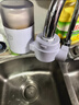 京东京造 水龙头净水器 过滤器 家用厨房自来水前置过滤器 可视化可清洗滤芯 1机4芯套装 实拍图