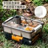 禧天龙带提手双层工具收纳箱零件储物盒车载分类收纳箱户外露营整理箱 烟熏灰+白色隔板 【40.5*29.5*18.5cm】2个 实拍图