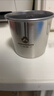 CAMPINGMOON柯曼啤酒杯雪拉杯科曼咖啡杯户外露营水杯304不锈钢雪拉咖啡杯 【S190】雪拉啤酒杯 实拍图