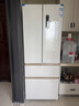 美菱小确杏502L法式多门冰箱70cm宽制冰超薄嵌入式大容量变频底部散热杏悦白BCD-502WFP9CZX国家补贴 实拍图