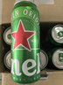 喜力（Heineken）啤酒500ml*6听 礼盒装 带提手送礼婚宴用酒 实拍图