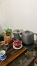 志高（CHIGO）纯钛全自动上水一体烧水壶电热水壶茶桌台煮茶泡茶专用自动上水智能烧水壶一体机嵌入式茶具套装 1.3L  316材质【自动双上水】消毒款 实拍图
