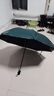 【已售100万】手动UV折叠黑胶防晒防紫外线遮阳晴雨两用伞 【手动款8骨】森林绿UV 实拍图