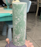yottoy泡沫轴浮点初学者实心滚轴滚筒按摩肌肉放松瑜伽柱 45*15cm绿混色 实拍图