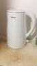美的（Midea）电热水壶烧水壶1.7L304不锈钢0涂层双层隔热自动断电1500W养生冲奶泡茶 MK-SH17M130 实拍图