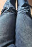 真维斯（Jeanswest）牛仔裤男春夏季薄款2026新款天丝舒适修身直筒高端潮牌休闲裤子男 蓝灰【棉弹常规】 38 码(2尺9) 【建议175-190斤】 实拍图