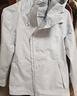 迪卡侬户外女秋冬防风防水夹克风衣MH150白-5114382 实拍图