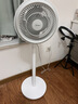 美的（Midea）【暴风循环】空气循环扇大风量摇头电风扇家用台式落地扇轻音卧室节能小风扇柔风轻羽扇 FGA24TQ 实拍图