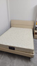 全友家居 主卧室双人床家用高脚床现代简约原木风1.5x2米单人板式大床 实拍图