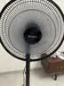 艾美特（AIRMATE）七叶电风扇直流变频家用大风力落地扇卧室安静轻音一级能效节能空气循环扇台立两用遥控电扇 RD139 实拍图