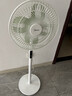 美的（Midea）【幸运草安睡1S】一级能效直流变频声控电风扇家用遥控卧室静音落地扇台式桌面抗菌大风力转页扇 实拍图