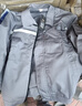 乾朗 乾朗 防静电工作服套装男女夏季短袖透气耐磨劳保服带反光条电焊工服汽修工程服加油站电力局工装可定制logo 灰色夏短套装175 实拍图