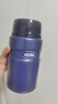 膳魔师（THERMOS） 焖烧杯大容量保温饭盒316L不锈钢闷粥杯焖烧罐保温桶饭桶TCLE 蓝色 720ml 实拍图