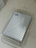 西部数据（WD）移动硬盘2TB type-c Ultra系列 2.5英寸 银 机械硬盘 笔记本电脑外接加密兼容Mac 大容量家庭存储 实拍图
