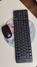 罗技（Logitech）MK220 键鼠套装 无线键鼠套装 办公键鼠套装  多媒体键鼠套装 带无线2.4G接收器 黑色 实拍图