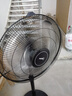 美的（Midea）【金属铝片】工业电风扇/飓风落地扇/空气通风金属扇/牛角扇/立式电风扇/大风力宿舍扇 FES45-20A 实拍图