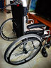 鱼跃(yuwell)手动轮椅车H058B钢管加固软座护理带座便可折叠老人坐便 实拍图