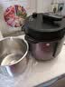 九阳电压力锅0涂层6L升大容量4-5-8人家用不锈钢内胆高压锅双胆压力煲智能炖肉汤多功能预约电饭煲 【0涂层钢釜+铜匠厚釜】60C95- 6L 实拍图