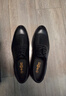 金利来（Goldlion）男鞋正装商务休闲鞋舒适轻质透气时尚皮鞋58083057101A黑40码 实拍图
