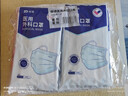 振德一次性医用外科口罩成人儿童防晒口罩防花粉尘口罩蓝色100只  实拍图