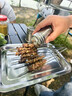原始人烧烤炉户外不锈钢烧烤架 家用烤肉架便携碳烤炉 豪华套餐：【304不锈钢烤网】加厚烤炉+25件套 实拍图