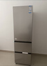 海尔（Haier）「真省电」310L三门冰箱抗菌净味一级能效风冷无霜BCD-310WGHD3E7WV(银)国家补贴 实拍图