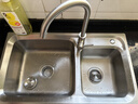 华帝（VATTI）厨房不锈钢水槽拉伸双槽洗菜盆洗碗盆水池H-A2012(77)-C.1 S2双槽 实拍图
