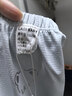 拉比（Labi Baby）儿童防蚊裤春夏季冰丝裤凉感束脚裤男童女童运动裤防晒裤UPF50+ 浅蓝色 100 实拍图