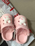 牧童儿童拖鞋夏男宝宝洞洞鞋软底女童卡通洗澡婴幼儿家居鞋萌兔粉160 实拍图