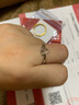 菜百首饰 铂金耳饰 铂金Pt950桃心耳线 时尚女款耳线耳坠  计价 BJ 铂金耳线 约1.34g 实拍图