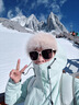 JEEP SPIRIT【90白鸭绒】情侣户外服冲锋衣女款秋冬三合一户外防风登山滑雪服 零下20°可穿/男女同款/羽绒内胆/浅汐绿 L(建议100-115斤) 实拍图