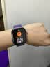 Apple/苹果 Watch S11 智能手表GPS款46毫米银色铝金属表壳雾紫色运动型表带S/M MEVW4CH/B 实拍图