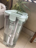 美丽雅免手洗平板拖把带桶一套32cm2布净污分离刮水一体家用一拖净墩布 实拍图