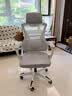 锦汐 电脑椅家用办公椅子靠背人体工学椅学习转椅老板座椅游戏电竞椅 【可后躺】白框灰网 实拍图