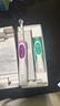 欧乐B电动牙刷成人送男士女士情侣实用新人生日礼物2D声波旋转小圆头D12两支装礼赠母亲节礼物 实拍图