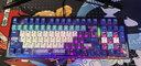 达尔优（DAREU）COOL98游戏键盘无线三模机械键盘客制化98配列8000毫安Gasket结构SOCD动力紫-桃C拿铁轴 实拍图