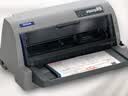爱普生（EPSON）LQ-630KII LQ-635KII 615KII 针式打印机发票24针82列1+6联平推式票据税控增值税送货三联快递单 LQ-630KII【1+6联 3年质保】 实拍图