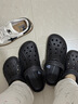 卡骆驰（CROCS）贝雅洞洞鞋男鞋女鞋轻便耐磨一脚蹬拖鞋休闲鞋百搭花园鞋|10126 黑色-001 41 /42(260mm) 实拍图