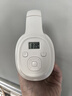 摩利奥四六级听力耳机考试英语四级专四专八FM调频46级头戴式三级游戏耳麦手机电脑通用大英赛有线蓝牙 米白电池款【送7号电池】无蓝牙/无红外 【学霸推荐】FM调频耳机 实拍图