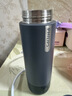 飞利浦（PHILIPS）烧水杯便捷式屏显玻璃养生杯电热水杯居家旅行专用保温杯支持定制 【五档调温-316内胆】石墨灰400ml 实拍图