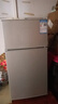 新飞（Frestec）小冰箱 冰箱小型双开门 迷你双门家用宿舍租房冷藏冷冻电冰箱节能省电 58L银【行业热卖+租房必备】 实拍图