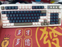 狼蛛（AULA）S99无线蓝牙有线三模键盘机械手感 游戏电竞专用 99键 RGB背光拼色静音键盘鼠标套装mac电脑键盘 S99复古灰【三模/RGB】+三模鼠标 实拍图