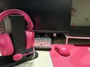 迈从（MCHOSE）V9 Pro游戏耳机头戴式四模电竞电脑耳机三角洲行动fps吃鸡听声辨位电竞芯片7.1声道无线蓝牙有线 V9 Pro 浆果红【游戏耳机金榜TOP1】 实拍图