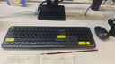 联想（Lenovo）无线蓝牙双模键鼠套装MK28-110 轻薄商务办公无线键盘鼠标套装适用台式机一体机笔记本平板 黑色 实拍图